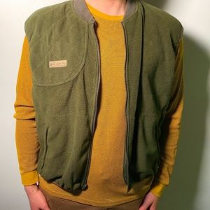 Unisex OLIVE GREEN Columbia Vest